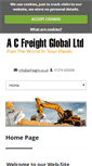 Mobile Screenshot of acfreight.co.uk